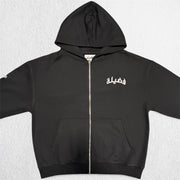 VIRTUE ZIP UP JET BLACK